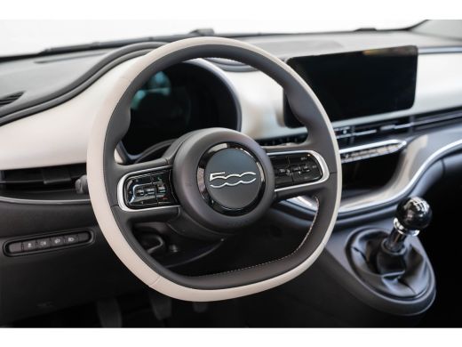 Fiat 500 1.0 Hybrid La Prima | Tot 8 Jaar Garantie | Panoramadak | Premium Sound | Navigatie | Camera | Ku... ActivLease financial lease