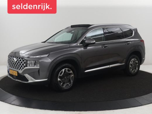 Hyundai Santa Fe 1.6 T-GDI HEV Comfort Smart Sky 7p | Panoramadak | Leder | Stoelverwarming | Adaptive cruise | Cl... ActivLease financial lease