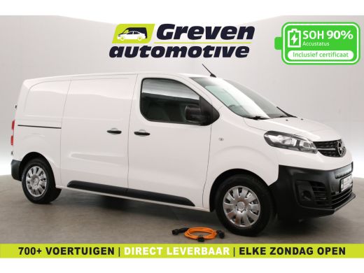 Opel Vivaro-e L2H1 Edition 75 kWh | Snelladen | SOH 90% | Airco | Cruise | Trekhaak | Parkeersens. ActivLease financial lease