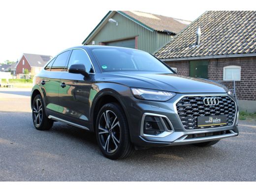 Audi Q5 Sportback 55 TFSI e S edition SOh 92,9% S-LINE LEER NAVI HUD TREKHAAK 90000KM!!! ActivLease financial lease