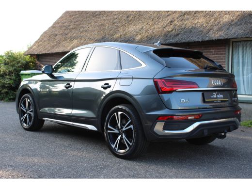Audi Q5 Sportback 55 TFSI e S edition SOh 92,9% S-LINE LEER NAVI HUD TREKHAAK 90000KM!!! ActivLease financial lease