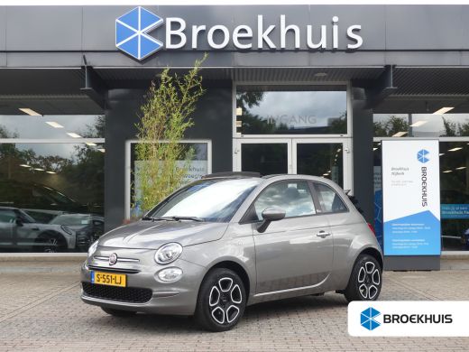 Fiat 500C 1.0 Hybrid Club | ELEKTRISCH SCHUIFDAK | PARKEERSENSOREN | CRUISE | AIRCO | APPLE CARPLAY / ANDRO... ActivLease financial lease