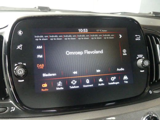 Fiat 500C 1.0 Hybrid Club | ELEKTRISCH SCHUIFDAK | PARKEERSENSOREN | CRUISE | AIRCO | APPLE CARPLAY / ANDRO... ActivLease financial lease
