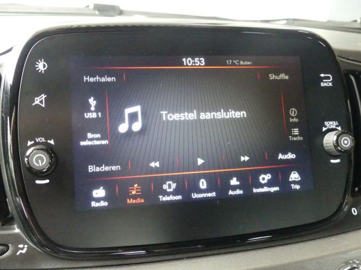 Fiat 500C 1.0 Hybrid Club | ELEKTRISCH SCHUIFDAK | PARKEERSENSOREN | CRUISE | AIRCO | APPLE CARPLAY / ANDRO... ActivLease financial lease