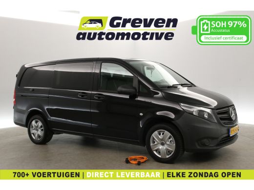 Mercedes-Benz eVito Lang 66 kWh | Snelladen | SOH 97% | Airco | Cruise | Camera | Carplay | 3 Zits | Navi | Parkeersens. ActivLease financial lease