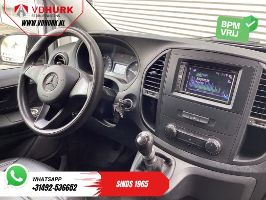 Mercedes-Benz Vito 111 CDI L2 NL Auto/ Cruise/ Trekhaak/ Navi/ Trekhaak/ Sidebars ActivLease financial lease