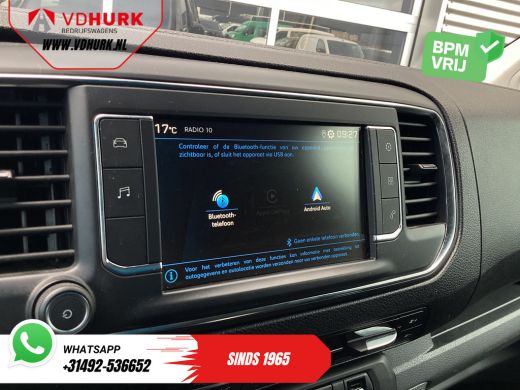 Peugeot Expert 2.0 HDI 125 pk Adapt.Cruise/ Climate/ Standkachel/ Carplay/ Camera/ PDC/ Keyless/ Trekhaak ActivLease financial lease