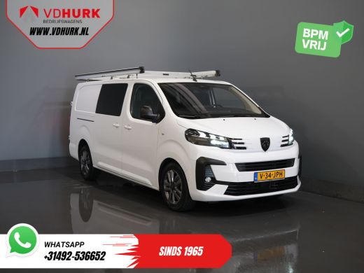 Peugeot Expert 2.0 HDi 180 pk Aut. DC Dubbel cabine LED/ Imperiaal/ Stuurverw./ Carplay/ Navi/ Camera/ Climate/ ... ActivLease financial lease