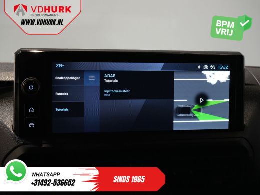 Peugeot Expert 2.0 HDi 180 pk Aut. DC Dubbel cabine LED/ Imperiaal/ Stuurverw./ Carplay/ Navi/ Camera/ Climate/ ... ActivLease financial lease