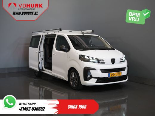 Peugeot Expert 2.0 HDi 180 pk Aut. DC Dubbel cabine LED/ Imperiaal/ Stuurverw./ Carplay/ Navi/ Camera/ Climate/ ... ActivLease financial lease