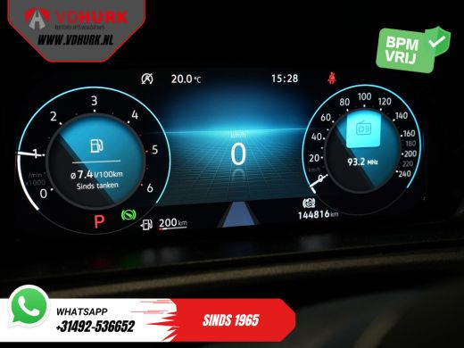 Volkswagen Caddy 2.0 TDI 125 pk DSG Aut. Virtual Cockpit/ Carplay/ Cruise/ Camera/ PDC ActivLease financial lease