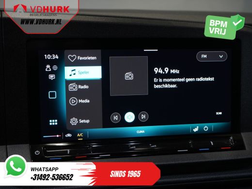 Volkswagen Caddy 2.0 TDI 125 pk DSG Aut. Virtual Cockpit/ Carplay/ Cruise/ Camera/ PDC ActivLease financial lease