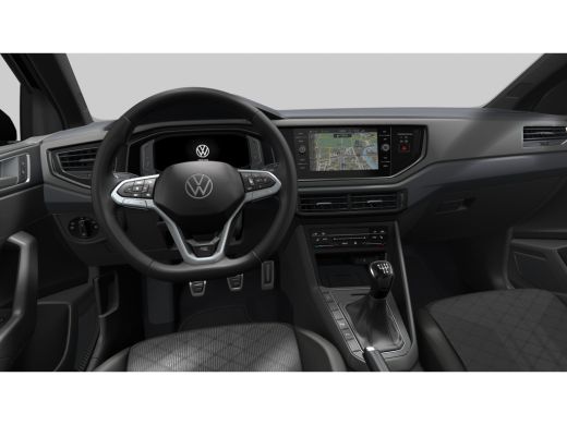 Volkswagen Polo 1.0 TSI R-Line Edition | Afstandscontrolesysteem (Front Assist) | Bumpers in R-Line design, achte... ActivLease financial lease