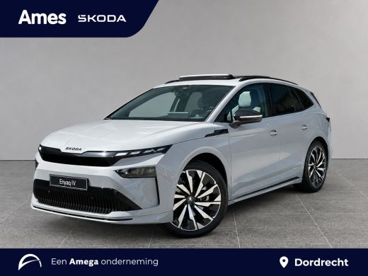 Skoda Enyaq iV 85 Sportline | Trekhaak | 21'' Velgen | Panorama Schuif/Kanteldak | Head-Up Display | CANTON | 36... ActivLease financial lease