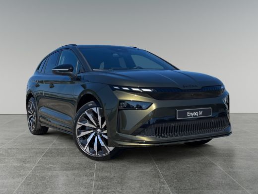 Skoda Enyaq iV 85 Sportline | Trekhaak | 21'' Velgen | Panorama Schuif/Kanteldak | Head-Up Display | CANTON | 36... ActivLease financial lease