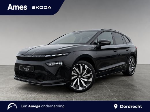 Skoda Enyaq iV 85 Sportline | Trekhaak | 21'' Velgen | Panorama Schuif/Kanteldak | Head-Up Display | CANTON | 36... ActivLease financial lease
