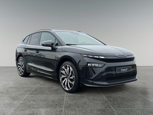 Skoda Enyaq iV 85 Sportline | Trekhaak | 21'' Velgen | Panorama Schuif/Kanteldak | Head-Up Display | CANTON | 36... ActivLease financial lease
