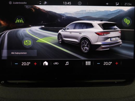 Skoda Enyaq iV | SOH 93,0% | Half leder | Cruise control | Carplay | Climate control | Lane assist | Park assist... ActivLease financial lease