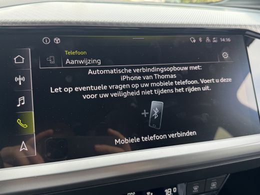 Audi Q4 Sportback e-tron 35 EDITION 170PK 55 kWh LEDER/VIRTUAL/NAVI  EL KLEP ActivLease financial lease