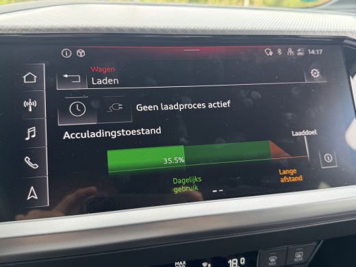 Audi Q4 Sportback e-tron 35 EDITION 170PK 55 kWh LEDER/VIRTUAL/NAVI  EL KLEP ActivLease financial lease