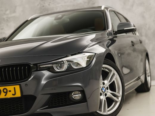 BMW 3 Serie 318i M Sport Automaat (PANORAMADAK, M PAKKET, GROOT NAVI, CAMERA, DEALER ONDERHOUDEN, COGNAC LEDE... ActivLease financial lease