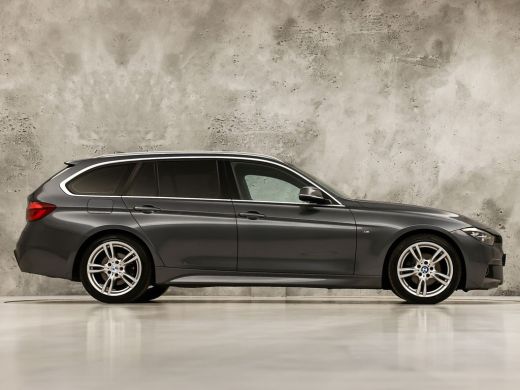 BMW 3 Serie 318i M Sport Automaat (PANORAMADAK, M PAKKET, GROOT NAVI, CAMERA, DEALER ONDERHOUDEN, COGNAC LEDE... ActivLease financial lease