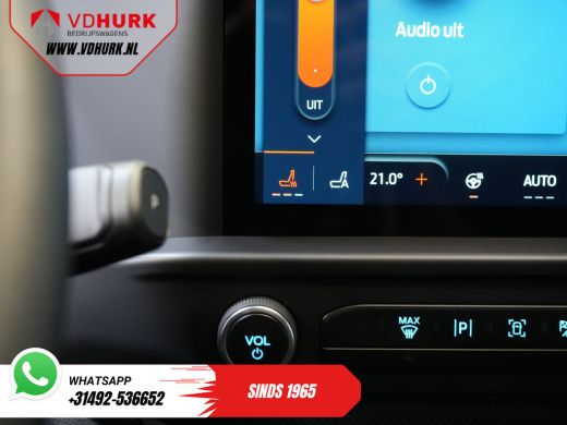 Ford E-Transit Custom L2 Trend 71 kWh 370 Km WLTP Garantie T/m 7-2031/ LED/ Standkachel/ Stoelverw./ Carplay/ Climate/ ... ActivLease financial lease