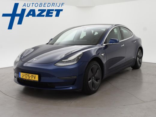Tesla Model 3 LONG RANGE AWD 75 kWh + TREKHAAK AFNEEMBAAR | PANORAMA | ZWART LEDER | STOELVERW. V+A ActivLease financial lease