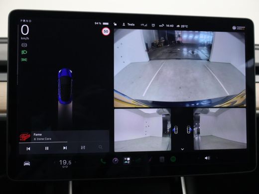Tesla Model 3 LONG RANGE AWD 75 kWh + TREKHAAK AFNEEMBAAR | PANORAMA | ZWART LEDER | STOELVERW. V+A ActivLease financial lease