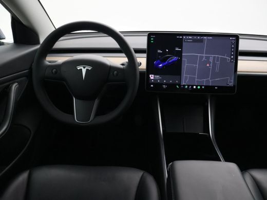 Tesla Model 3 LONG RANGE AWD 75 kWh + TREKHAAK AFNEEMBAAR | PANORAMA | ZWART LEDER | STOELVERW. V+A ActivLease financial lease