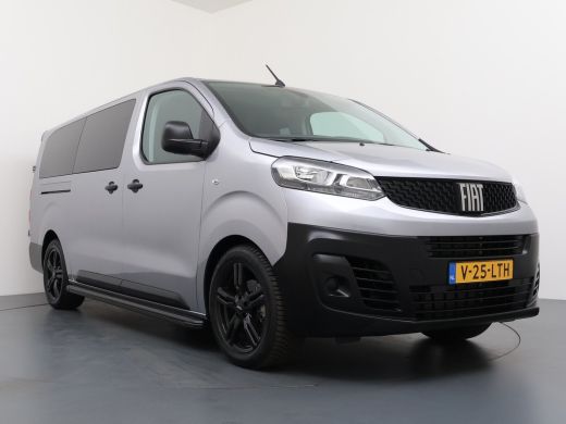 Fiat E-Scudo L3H1 50kWh DUBBELE CABINE BLACK EDITION | Achterdeuren met ruiten | Airco | Metaalkleur ActivLease financial lease