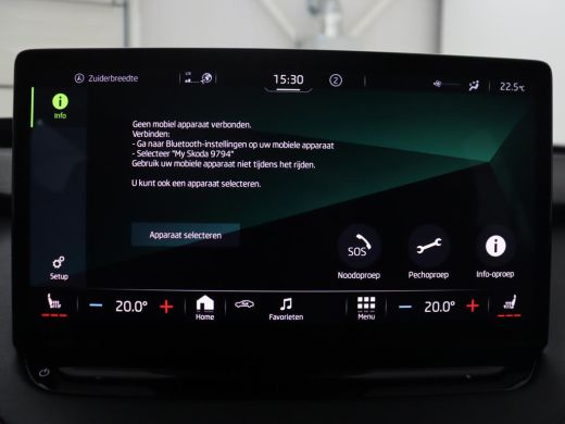 Skoda Enyaq iV | SOH 90,7% | Leder | Stoelverwarming | Head-up | Climate control | Navigatie | Carplay | Sfeerve... ActivLease financial lease