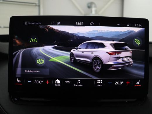 Skoda Enyaq iV | SOH 90,7% | Leder | Stoelverwarming | Head-up | Climate control | Navigatie | Carplay | Sfeerve... ActivLease financial lease