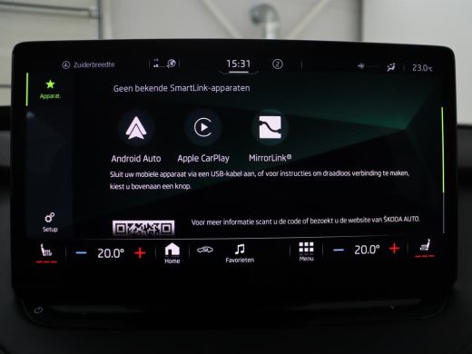 Skoda Enyaq iV | SOH 90,7% | Leder | Stoelverwarming | Head-up | Climate control | Navigatie | Carplay | Sfeerve... ActivLease financial lease