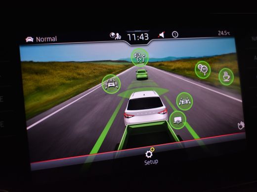 Skoda Kodiaq 1.5 TSI Sportline Business 7p. l Elektr. Trekhaak l Pano Dak l Elekt. Stoel incl Memory l Elektr... ActivLease financial lease