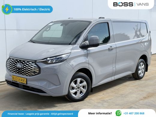 Ford E-Transit Custom 65 kWh 218PK Elektrisch 344km WLTP 2300kg Trekvermogen BEV Snelladen Stoelverwarming LED Cruise C... ActivLease financial lease