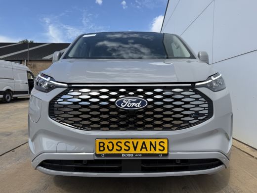 Ford E-Transit Custom 65 kWh 218PK Elektrisch 344km WLTP 2300kg Trekvermogen BEV Snelladen Stoelverwarming LED Cruise C... ActivLease financial lease