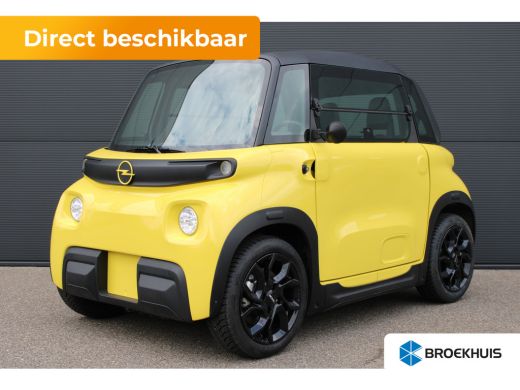Opel Rocks-e GS | Special yellow edition | Nieuw | Black Pack | Panoramadak | Bluetooth | Lichtmetaal | ActivLease financial lease