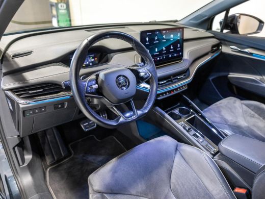 Skoda Enyaq iV 60 Founders Edition Black Sportline SoH 92% / 179pk / Panorama dak / Achteruitrij camera / Memory... ActivLease financial lease
