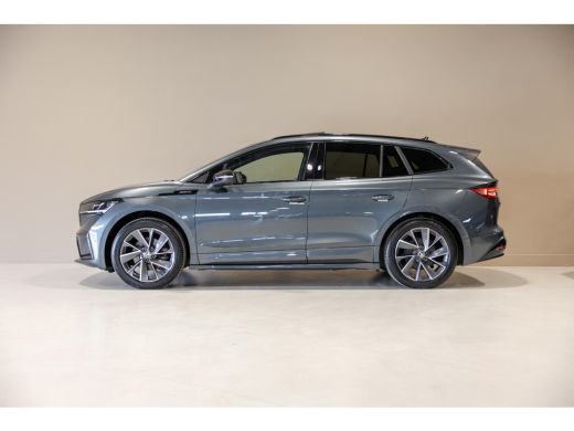 Skoda Enyaq iV 60 Founders Edition Black Sportline SoH 92% / 179pk / Panorama dak / Achteruitrij camera / Memory... ActivLease financial lease