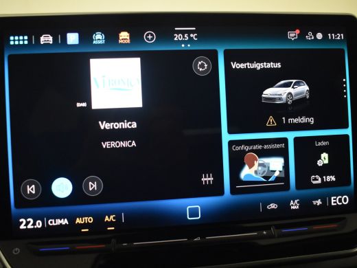 Volkswagen Golf Life Edition eHybrid | 'App-Connect' draadloze smartphone integratie | Achterbank in ongelijke de... ActivLease financial lease