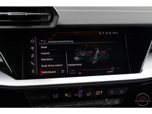 Audi A3 Sportback 40 TFSIe Sline Pano Maxton B&O ACC Parkeerhulp Keyless ActivLease financial lease