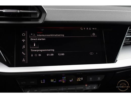 Audi A3 Sportback 40 TFSIe Sline Pano Maxton B&O ACC Parkeerhulp Keyless ActivLease financial lease