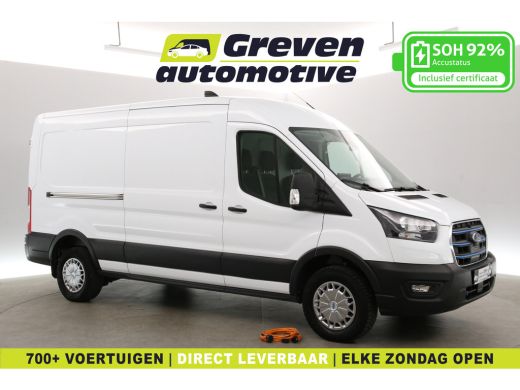 Ford E-Transit 68 kWh L3H2 | Snelladen | SOH 92% | Clima | Cruise | 3 Zits | Carplay | Parkeersens. ActivLease financial lease