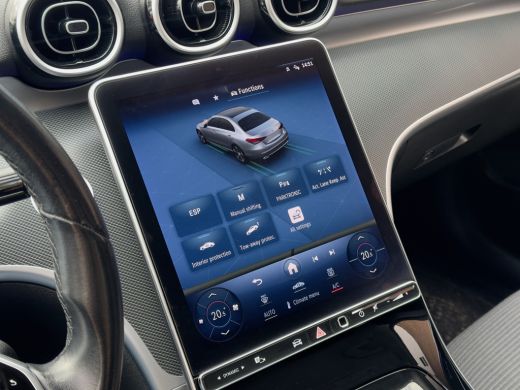 Mercedes-Benz C-Klasse 180 AUT9 LUXURY-LINE LEDER NAVI CAMERA DIGI-DASH APPLE-CARPLAY LED LMV PDC ActivLease financial lease