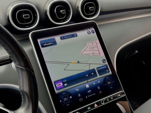 Mercedes-Benz C-Klasse 180 AUT9 LUXURY-LINE LEDER NAVI CAMERA DIGI-DASH APPLE-CARPLAY LED LMV PDC ActivLease financial lease