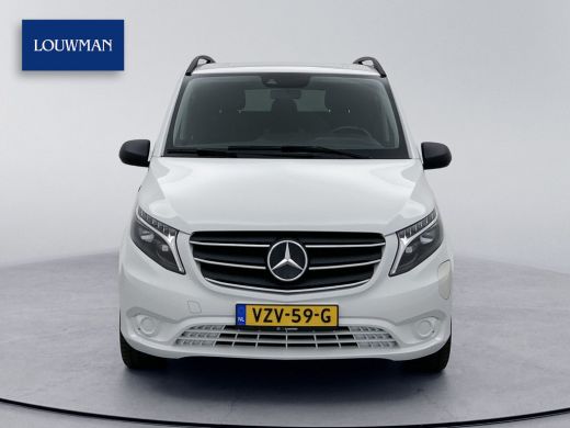 Mercedes-Benz eVito Lang 66 kWh DC 266km WLTP Dubbele cabine Led Schuifdeur L+R 5-zitplaatsen Navigatie Camera Snelladen ActivLease financial lease