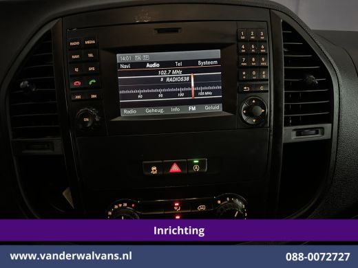 Mercedes-Benz Vito 114 CDI 136pk L3H1 Inrichting Euro6 Airco | Navigatie | Camera | Imperiaal | Trekhaak Sidebars, B... ActivLease financial lease