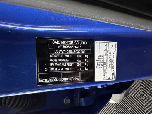 MG ZS EV EV Luxury 45 kWh {SoH-87%} (INCL-BTW) Aut. *PANO | LEATHER | CCS-FASTLOADER | KEYLESS | NAVI-FULL... ActivLease financial lease