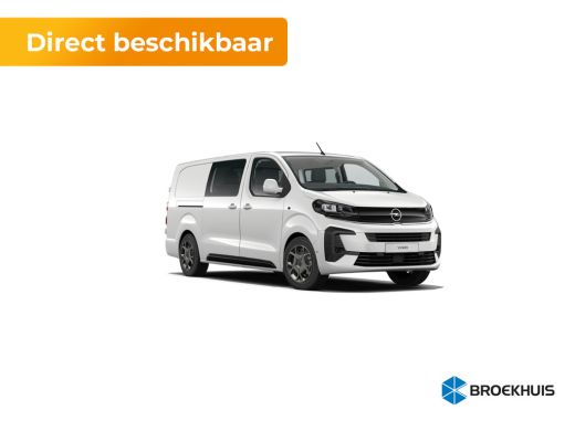 Opel Vivaro Standaard - Dubbele Cabine | Elektrisch bedienbare en verwarmde buitenspiegels | LED dagrijverlic... ActivLease financial lease